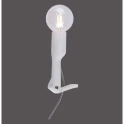 Klemmleuchte Turn Me Weiß E27-Fassung IP20