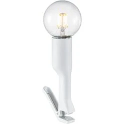 Klemmleuchte Turn Me Weiß E27-Fassung IP20 -Beleuchtungsgeschäft 769802 2426 Klemmleuchte 4