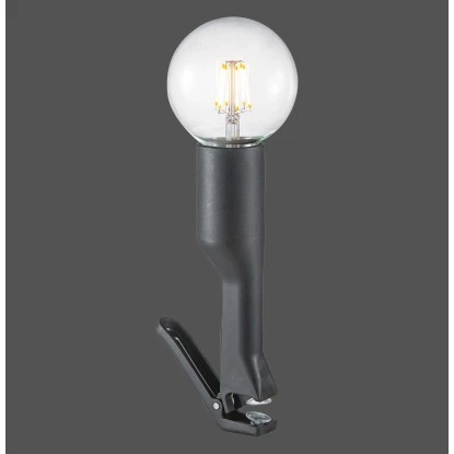 Klemmleuchte Turn Me Schwarz E27-Fassung IP20 3 Klemmleuchte Turn Me Schwarz E27-Fassung IP20