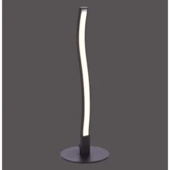 Paul Neuhaus LED-Tischleuchte Wave Schwarz IP20