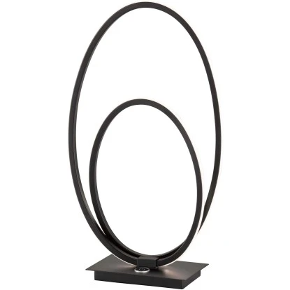 Wofi LED-Tischlampe Nia Schwarz 4 Wofi LED-Tischlampe Nia Schwarz – Bild 2