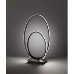 Wofi LED-Tischlampe Nia Schwarz