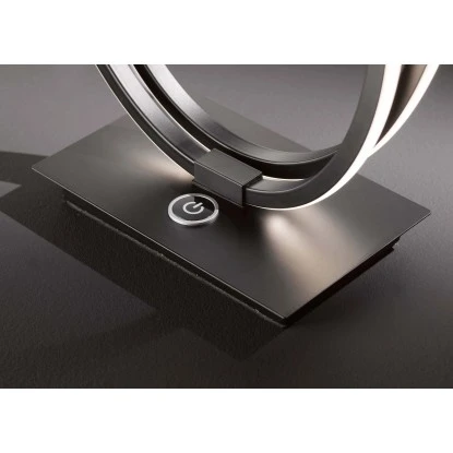 Wofi LED-Tischlampe Nia Schwarz 5 Wofi LED-Tischlampe Nia Schwarz – Bild 3