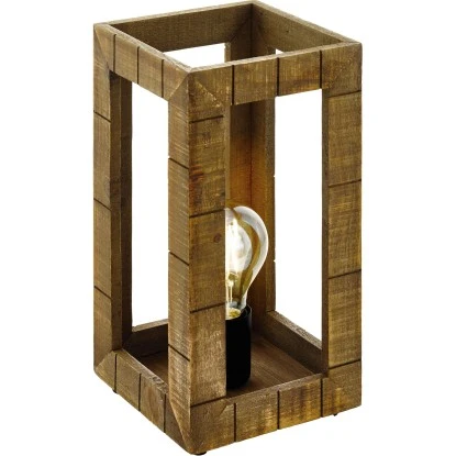 Eglo Tischleuchte Takhira Schwarz-Braun 3 Eglo Tischleuchte Takhira Schwarz-Braun