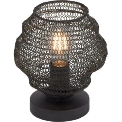 Tischlampe Kokon Schwarz Für E27-Leuchtmittel -Beleuchtungsgeschäft 786820 2426 2