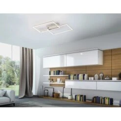 Leuchten Direkt LED-Deckenleuchte Iven 50,4 Cm X 42 Cm Stahl -Beleuchtungsgeschäft 7 2426 deckenleuchte mil 1