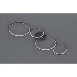 Trio LED-Deckenleuchte Rondo Schwarz Matt -Beleuchtungsgeschäft 831059 2451 9