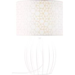 Brilliant Tischlampe Galance Weiß 37,5 Cm Hoch