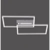 Leuchten Direkt LED-Deckenleuchte Iven 50,4 Cm X 42 Cm Stahl