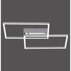 Leuchten Direkt LED-Deckenleuchte Iven 50,4 Cm X 42 Cm Stahl