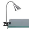 Trio LED-Klemmleuchte Nickel -Beleuchtungsgeschäft 865 2451 LEDKlemmleuchte 1