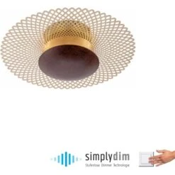 Paul Neuhaus Deckenleuchte Nevis Ø 45 Cm Rost -Beleuchtungsgeschäft 890059 2426 2