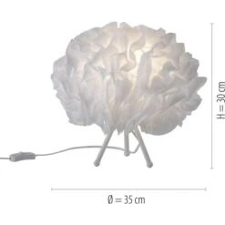 Leuchten Direkt LED-Tischleuchte LOLAsmart-Naomi Weiß -Beleuchtungsgeschäft 890240 2426 8