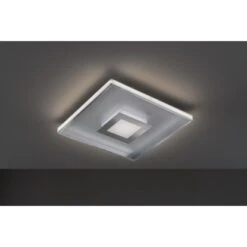 Fischer & Honsel LED-Deckenleuchte Bug 1x 28 W Chrom 3300 Lm -Beleuchtungsgeschäft 890276 1546 7