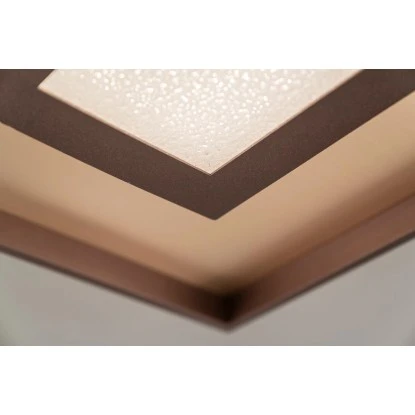 Fischer & Honsel LED-Deckenleuchte Bug 1x 28 W Gold-Rost 3300 Lm 5 Fischer & Honsel LED-Deckenleuchte Bug 1x 28 W Gold-Rost 3300 Lm – Bild 3