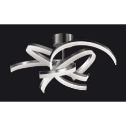 Fischer & Honsel LED-Deckenleuchte Sund TW 4x 8 W Weiß-Nickel 3400 Lm 8 Fischer & Honsel LED-Deckenleuchte Sund TW 4x 8 W Weiß-Nickel 3400 Lm -Beleuchtungsgeschäft 890497 1546 3