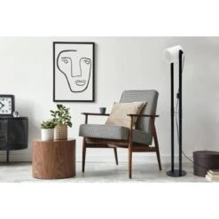 Eglo Stehleuchte Hornwood Schwarz-Weiß E27 -Beleuchtungsgeschäft 892745 3539 2