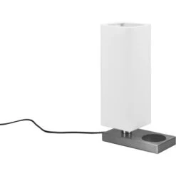 Reality Tischleuchte Haley 350 Mm X 200 Mm X 100 Mm Nickel Matt -Beleuchtungsgeschäft 893209 2451 4