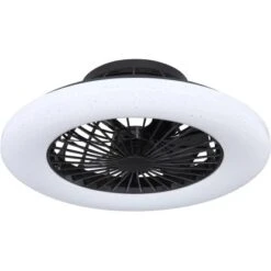 Globo LED-Deckenventilator Travo 1-flammig Schwarz 500 X 175 Mm -Beleuchtungsgeschäft 9007371405954 3749 S 02