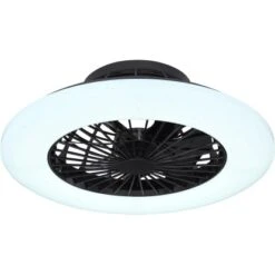 Globo LED-Deckenventilator Travo 1-flammig Schwarz 500 X 175 Mm -Beleuchtungsgeschäft 9007371405954 3749 S 04