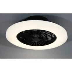 Globo LED-Deckenventilator Travo 1-flammig Schwarz 500 X 175 Mm -Beleuchtungsgeschäft 9007371405954 3749 S 08