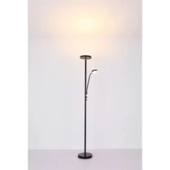 Globo LED-Stehlampe Ernst 2-flammig Schwarz Matt 260 X 1800 Mm -Beleuchtungsgeschäft 9007371419548 3749 S 11