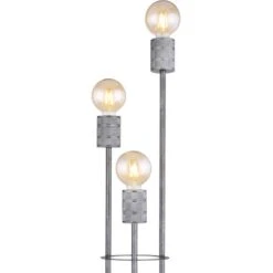 Globo Stehlampe Freddy 3-flammig Silber 250 X 1430 Mm -Beleuchtungsgeschäft 9007371421497 3749 CU 02