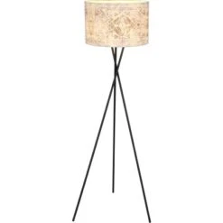 Globo Stehlampe Gabriele 1-flammig Schwarz Matt 620 X 1580 Mm -Beleuchtungsgeschäft 9007371423736 3749 S 03