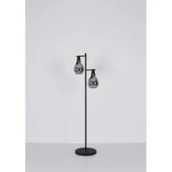 Globo Tischlampe Diethild 1-flammig Schwarz Matt 280 X 165 X 520 Mm -Beleuchtungsgeschäft 9007371429240 3749 S 05