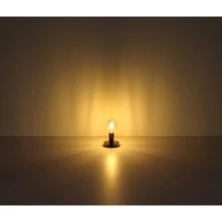 Globo Tischlampe Johanna 1-flammig Schwarz Matt 120 X 90 Mm -Beleuchtungsgeschäft 9007371429929 3749 S 04