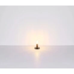 Globo Tischlampe Johanna 1-flammig Schwarz Matt 120 X 90 Mm -Beleuchtungsgeschäft 9007371429929 3749 S 05