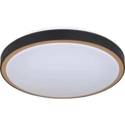 Globo LED-Deckenleuchte Sammi 1-flammig Schwarz-Weiß 300 X 80 Mm 15 Globo LED-Deckenleuchte Sammi 1-flammig Schwarz-Weiß 300 X 80 Mm -Beleuchtungsgeschäft 9007371430635 3749 S 02