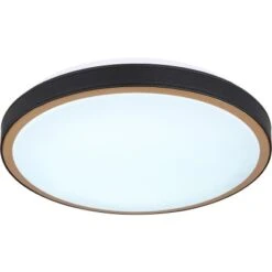 Globo LED-Deckenleuchte Sammi 1-flammig Schwarz-Weiß 300 X 80 Mm 18 Globo LED-Deckenleuchte Sammi 1-flammig Schwarz-Weiß 300 X 80 Mm -Beleuchtungsgeschäft 9007371430635 3749 S 05