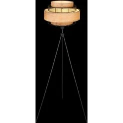 Globo Stehlampe Soeni 1-flammig Schwarz Matt 600 X 1500 Mm -Beleuchtungsgeschäft 9007371430833 3749 S 05