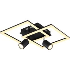 Globo LED-Deckenleuchte 3-flammig Schwarz Matt 420 X 420 X 190 Mm -Beleuchtungsgeschäft 9007371431694 3749 S 01