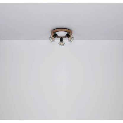 Globo LED-Deckenleuchte Priska 5-flammig Schwarz Matt 450 X 450 X 225 Mm 14 Globo LED-Deckenleuchte Priska 5-flammig Schwarz Matt 450 X 450 X 225 Mm – Bild 12