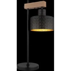 Globo Tischlampe Rielly 1-flammig Schwarz Matt 310 X 180 X 550 Mm -Beleuchtungsgeschäft 9007371434145 3749 S 02