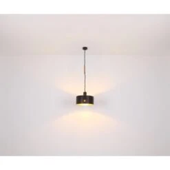 Globo Tischlampe Rielly 1-flammig Schwarz Matt 310 X 180 X 550 Mm -Beleuchtungsgeschäft 9007371434145 3749 S 05