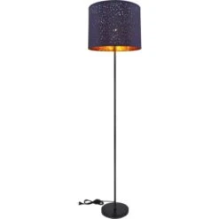 Globo Stehlampe 1-flammig Schwarz Matt 400 X 1600 Mm -Beleuchtungsgeschäft 9007371435241 3749 S 04