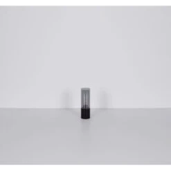 Globo Tischlampe Annika 1-flammig Schwarz Matt-Rauchfarben 90 X 300 Mm -Beleuchtungsgeschäft 9007371436767 3749 S 06