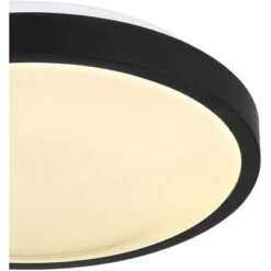 Globo LED-Deckenleuchte Mit Bewegungsmelder Gregory 1-flg. Schwarz 300 X 90 Mm -Beleuchtungsgeschäft 9007371439690 3749 CU 01