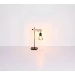 Globo Tischlampe 1-flammig Schwarz Matt 330 X 180 X 550 Mm -Beleuchtungsgeschäft 9007371440849 3749 S 06