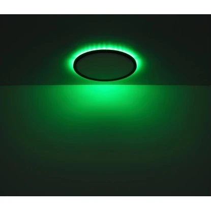 Globo LED-Deckenleuchte Sapana 2-flammig Schwarz 420 X 25 Mm CCT, RGB 14 Globo LED-Deckenleuchte Sapana 2-flammig Schwarz 420 X 25 Mm CCT, RGB – Bild 12