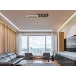 Globo LED-Deckenleuchte Jimbo 1-flammig Schwarz Matt 635 X 270 X 85 Mm