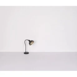 Globo Tischlampe Lenna 1-flammig Schwarz Matt 300 X 185 X 450 Mm -Beleuchtungsgeschäft 9007371442393 3749 S 06