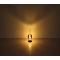 Globo Tischlampe Fanni 1-flammig Schwarz Matt-Rauchfarben 150 X 235 Mm 12 Globo Tischlampe Fanni 1-flammig Schwarz Matt-Rauchfarben 150 X 235 Mm -Beleuchtungsgeschäft 9007371442799 3749 S 03