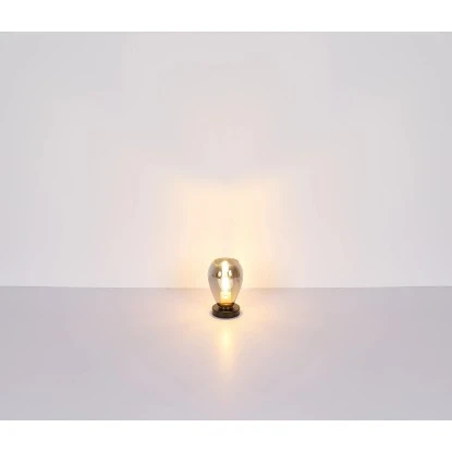 Globo Tischlampe Fanni 1-flammig Schwarz Matt-Rauchfarben 150 X 235 Mm 7 Globo Tischlampe Fanni 1-flammig Schwarz Matt-Rauchfarben 150 X 235 Mm – Bild 5