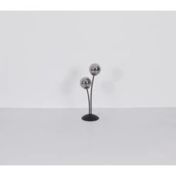 Globo Tischlampe Jorge 1-flammig Schwarz Matt-Rauchfarben 100 X 130 Mm -Beleuchtungsgeschäft 9007371443185 3749 S 06