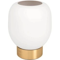 Eglo Tischleuchte Manzanares 1-flammig Ø 14,5 Cm X 18 Cm Gold