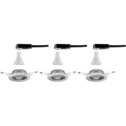 Paulmann LED-Einbaustrahler Base Coin Schwenkbar 3 X 5 W GU10 -Beleuchtungsgeschäft 934653 2425 06